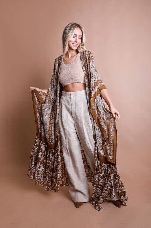 Paisley Tapestry Kimono