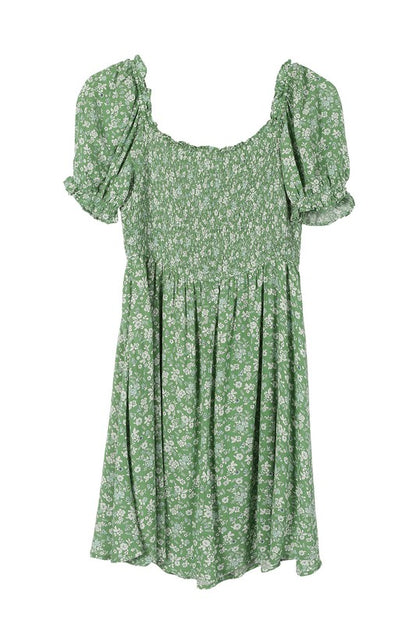 Smocked Tunic Dress