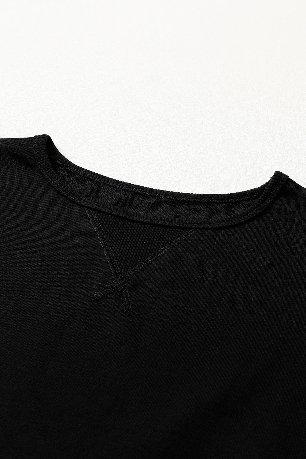 Ruffle Hem Sweatshirt Dress