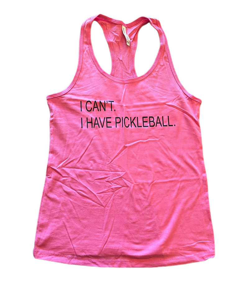 Pickleball tank