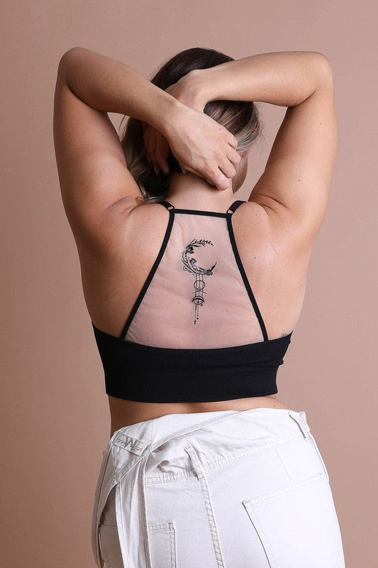 Dream Catcher Tattoo Bralette  Plus