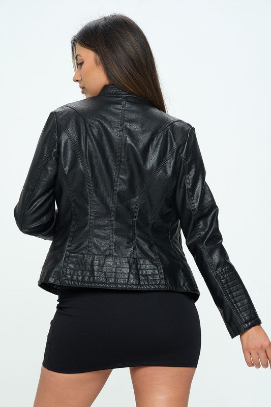 Moto Jacket Vegan Leather