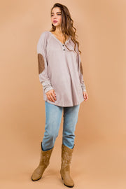 Elbow Patch Tunic